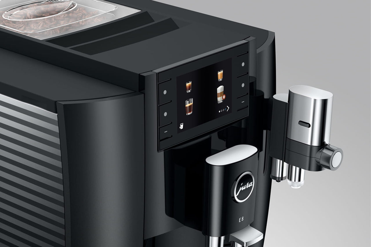 Refurbished Jura E8 automatic coffee machine — Chameleon Coffee (view 5)