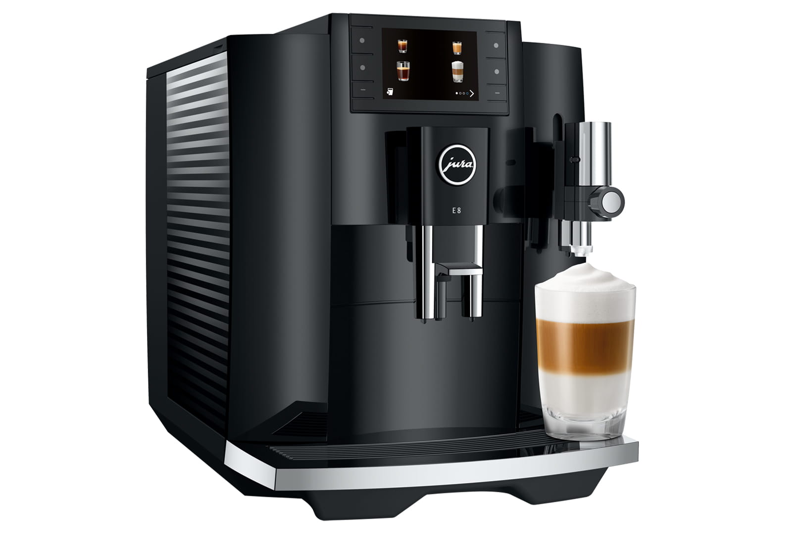 Refurbished Jura E8 automatic coffee machine — Chameleon Coffee (view 4)