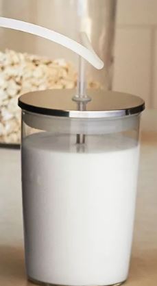 Jura Milk Glass Container
