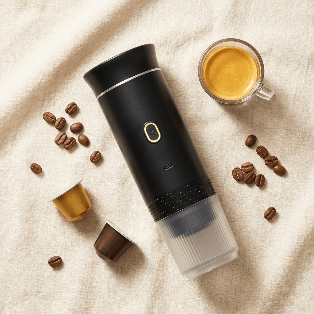 Pureflow portable espresso machine