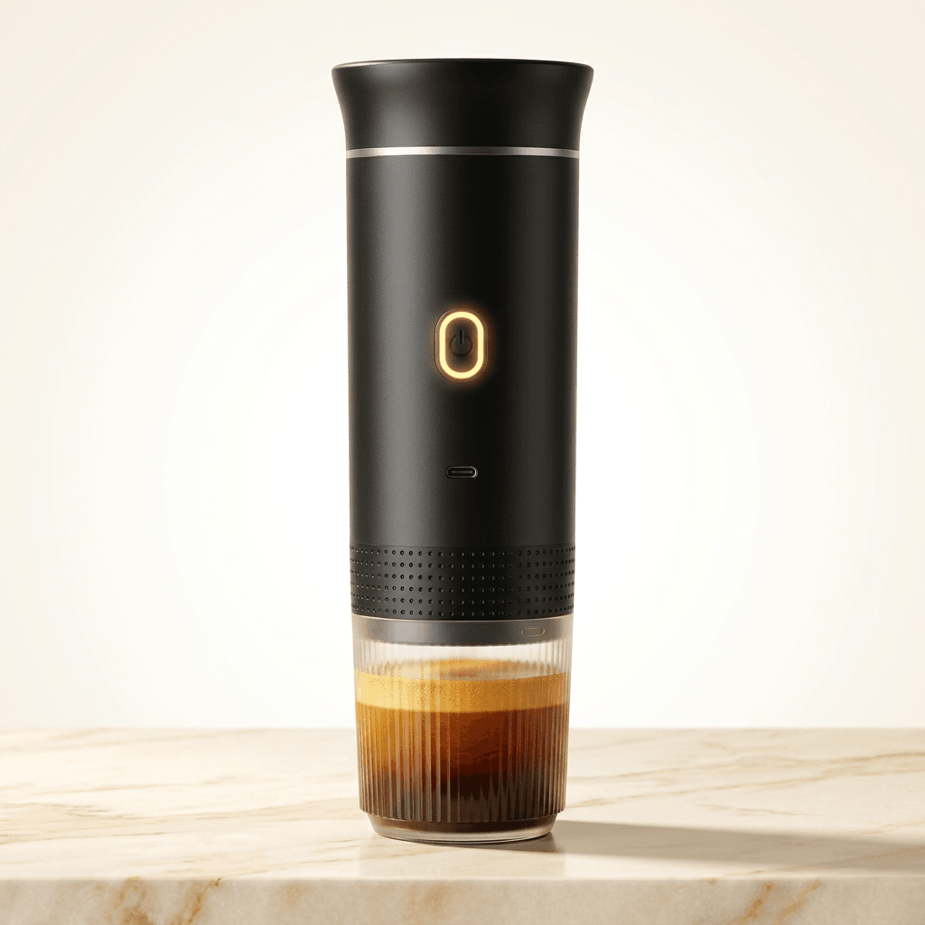 Pureflow portable espresso machine